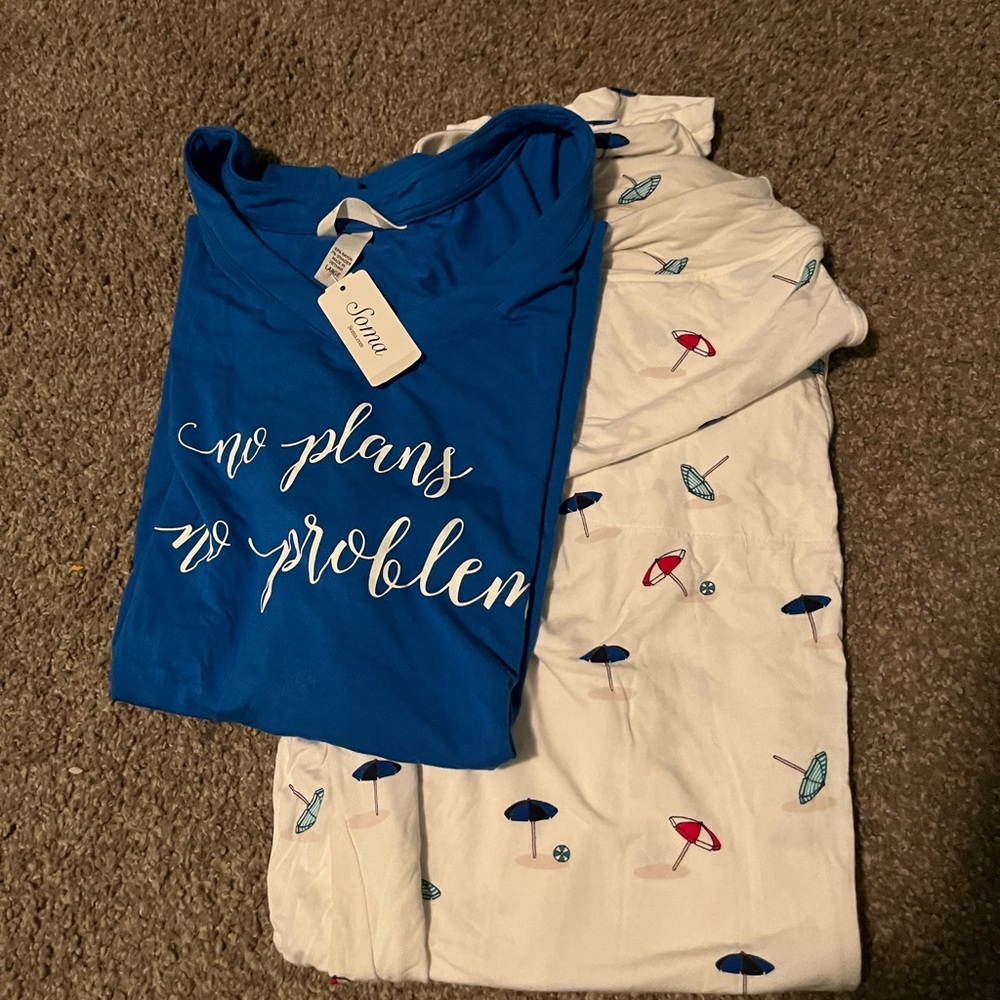 Soma matching pajama set!